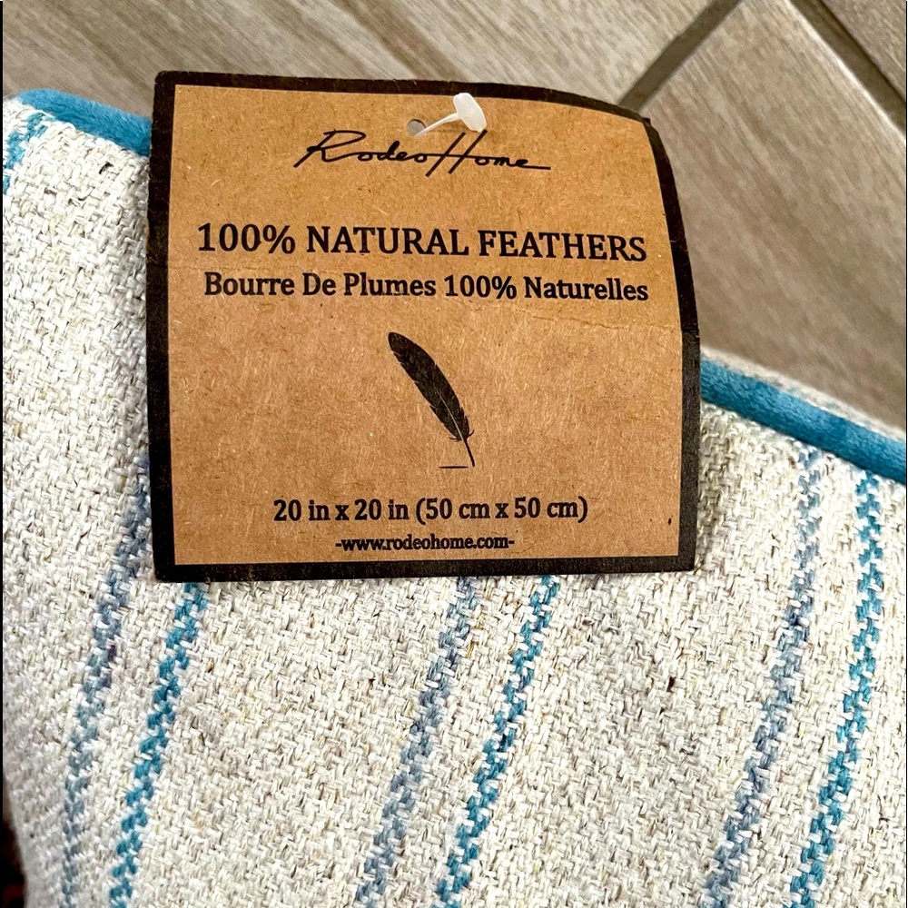 Rodeo Home 100% Real Feathers!